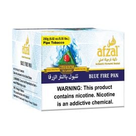 Afzal Hookah Shisha, Blue Fire Paan, 250 g