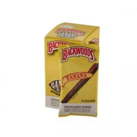 Backwoods Cigars- 5PK (8CT), Banana