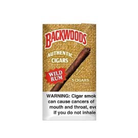 Backwoods Cigars- 5PK (8CT), Wild Rum