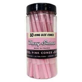 Blazy Susan Cones Jar, Pink, King