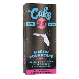 Cake Delta 8 510 Live Resin Cartridge (5CT)