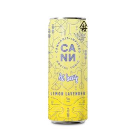 CANN Hi Boy D9/CBD Infused Social Tonic, Lemon Lavender, 15mg