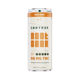 Cantrip Delta 9 THC Infused Soda, Root Beer, 50MG