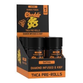 Cheddr Dog Walkers Kief Covered Prerolls- 7PK (6CT)