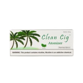 Clean Cig Atomizer- 5PK (10CT), Menthol, 24 mg