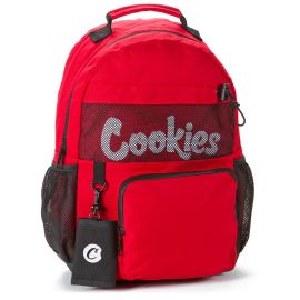 Cookies Stasher Smell Proof Backpack, Red, 20 in x 15 in x 16 in