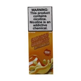 Custard Monster Salt E-Liquid, Butterscotch, 48 mg