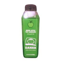 DANKK Delta 9 Infused Lemonade, Green Apple, 100 mg