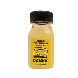 DANKK Delta 9 Infused Lemonade Shot, Original, 25 mg