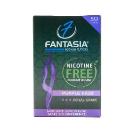 Fantasia Tobacco-Free Shisha, Purple Haze, 50 g