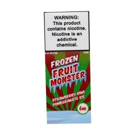 Frozen Monster E-Liquid, Strawberry Kiwi Pomegranate Ice, 6 mg