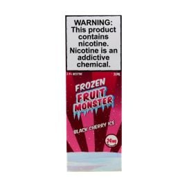 Frozen Monster Salt E-Liquid, Black Cherry Ice, 24 mg