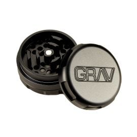 GRAV 3-Piece Grinder, Black, 1.25 in/32 mm