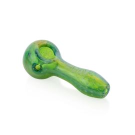 GRAV Bubble Trap Spoon Hand Pipe, Green