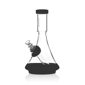 GRAV Deco Beaker In Silicone, Black