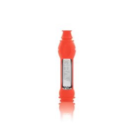 GRAV Octo-Taster With Silicone Skin, Scarlet Orange, 16MM