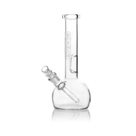 GRAV Round Base Water Pipe, Clear, Small
