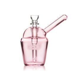 GRAV Slush Cup Pocket Bubbler, Pink