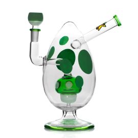 Hemper Green Spotted Egg XL Water Pipe