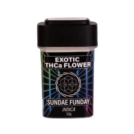 Hi On Nature Exotic THCA Flower, Sundae Funday (Indica), 3.5 g