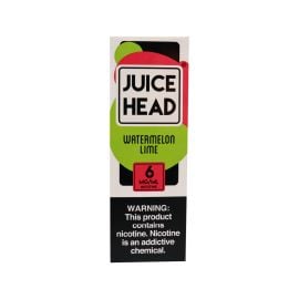 Juice Head TFN E-Liquid, Watermelon Lime, 6 mg