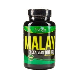 Kratom Kaps Capsules, Malay, 100PK