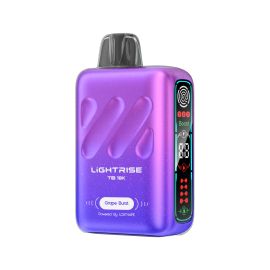 Lost Vape Lightrise TB 18K Disposable (5CT), Grape Burst, 5%