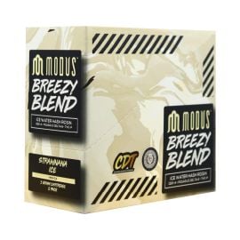 Modus CB9A + THCP + D8P Breezy Blend Cartridge (5CT), Strawnana Ice (Indica), 3 g