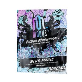 Modus Voodoo Mushroom Gummies- 6PK, Blue Magic, 3000MG