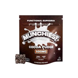 Munchies D9 Cereal Crunchies, Cocoa Fudge, 500 mg