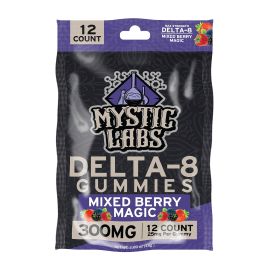 Mystic Labs Delta 8 Gummies- 12PK