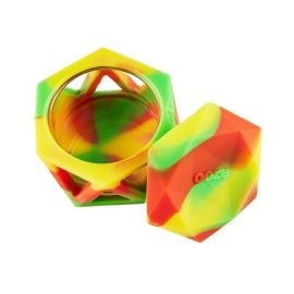 Ooze Geode Glass Hybrd Dab Container Assorted 10G, Assorted, 10 g