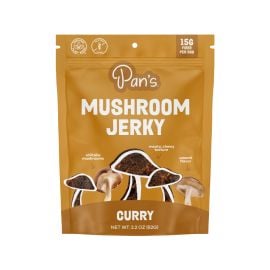 Pan's Mushroom Jerky, Curry, 2.2 oz