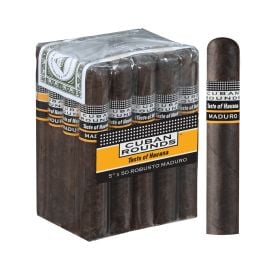 Cuban Rounds Cigar Bundle (20CT), Maduro, Robusto 5x50