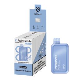 RabBeats RC10000 Disposable (10CT), Blueberry Cloudz, 5%