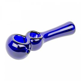 Red Eye Glass Twice Baked Hand Pipe