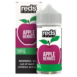 Reds Apple E-Liquid by 7 Daze, Berries, 6 mg