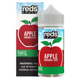 Reds Apple E-Liquid by 7 Daze, Original Iced, 6MG