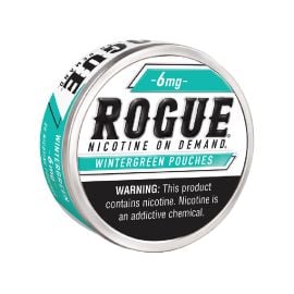 ROGUE Nicotine Pouch- 20PK (5CT), Wintergreen, 6 mg