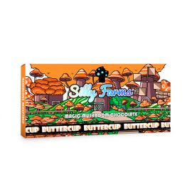 Silly Farms Magic Mushroom Chocolate Bar, Butter Cup, 7 g