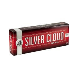 Silver Cloud 100 Box (10CT), Red, 100 mm