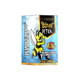 Stinger Detox Whole Body Cleanser, 1HR Extra Strength, Fruit Punch