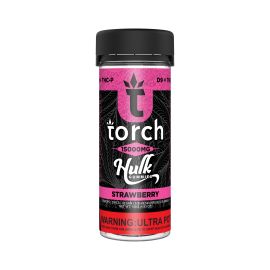 Torch Delta 9 + THCP Hulk Gummies- 20PK, Strawberry, 15,000mg