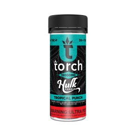 Torch Delta 9 + THCP Hulk Gummies- 20PK, Tropical Punch, 15,000mg