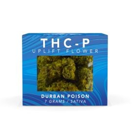 Uplift CBD THCP Flower, Durban Poison (Sativa), 7 g