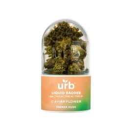 Urb Liquid Badder Caviar Flower, Papaya Kush, 7 g