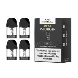 Uwell Caliburn A3S Replacement Pods- 4PK