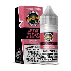 Vapetasia Salts E-Liquid, Milk Of The Poppy, 24 mg