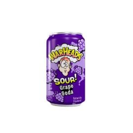 Warheads Sour Soda, Grape, 12 oz