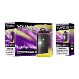 YOVO Starwalk 40K Disposable (5CT), Dragon Fruit Lemonade, 5%